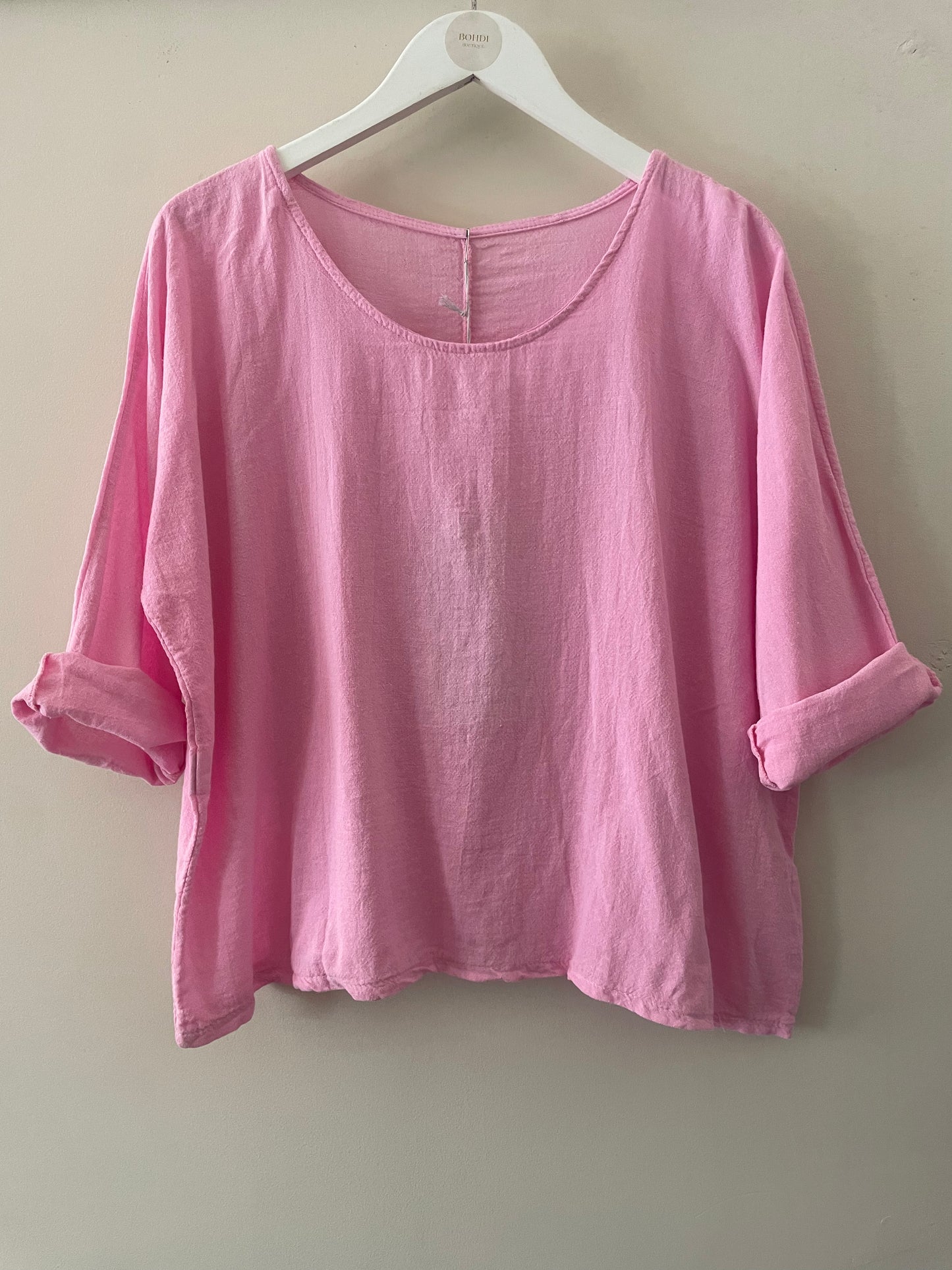 The Lexi Linen/Cotton Mix Top
